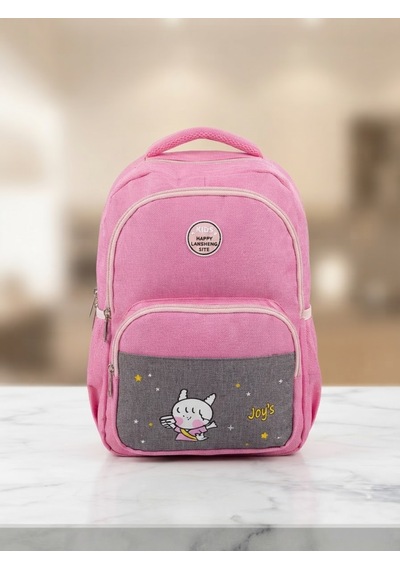Joy's Kids Collection Çocuk Sırt Ve Beslenme Çantası Seti pembe