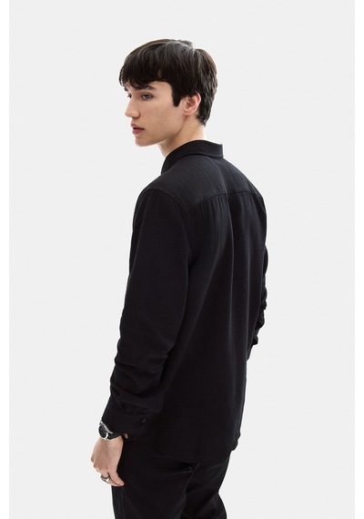 Backandbond Siyah Regular Fit Gömlek