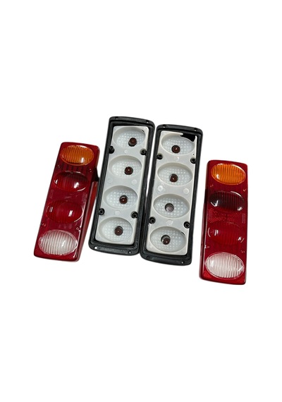 Elektrikli 3 Tekerlekli Kasalı Stop Sağ Sol Komple Ampullu Model 31 -11 Cm