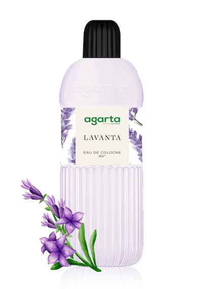 Agarta 80 Derece Lavanta Kolonyası Pet Şişe 400 ML