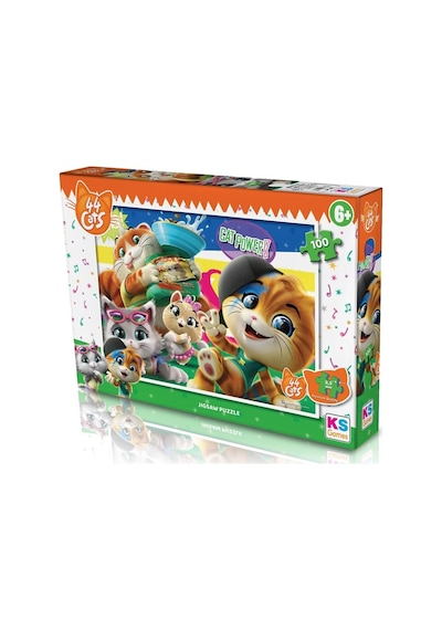 Ks Puzzle 100 Parça 44 Cat
