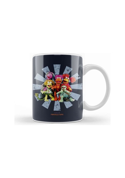 Fraggle Rock Retro Japanese Kupa Bardak Porselen Karışık