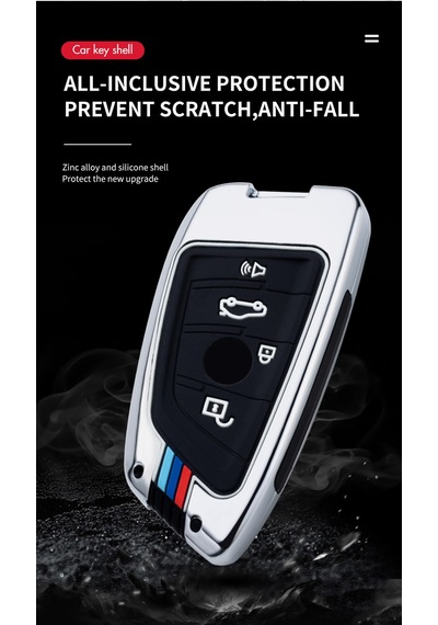 Bmw Uyumlu Anahtarlık G X Serisi Çinko Metal Anahtarlık A Kalite Gümüş