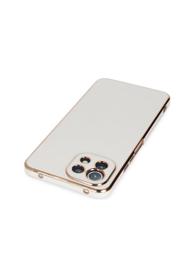 Mi 11 Lite Kılıf Volet Silikon - Beyaz Bz8683140453848