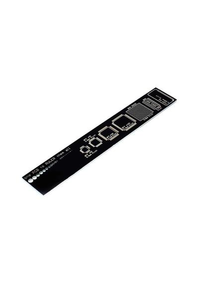 Alkatronik 15cm Pcb Cetvel Referans Cetveli Ruler Smd Komponent Elektronik