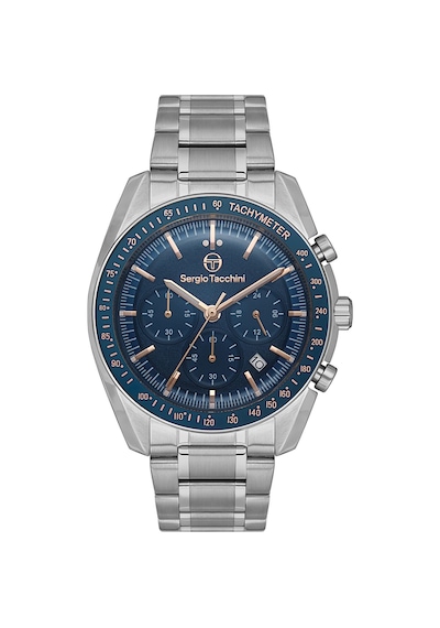 St.1.10386.2 Sergio Tacchini Kol Saati 44 Mm / Gümüş Gri