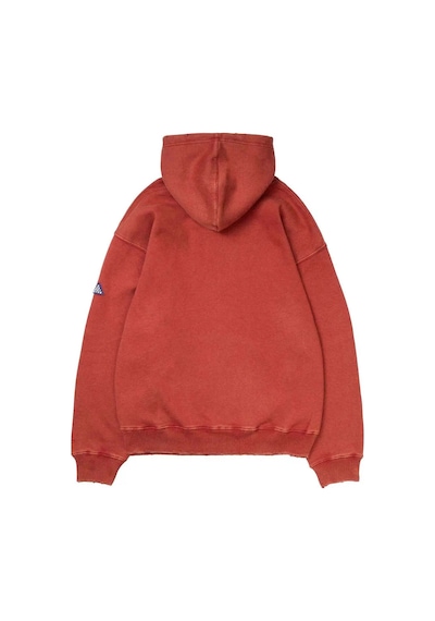 American Rag Cie Vintage Hoodie Solar Pamuk, Pre-shrunk Ve Şık Detaylarla Kırmızı