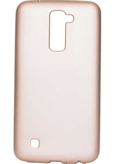 LG Uyumlu K10 Kılıf Zore Premier Silikon Kapak Rose Gold