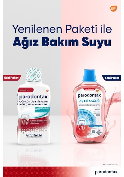 Parodontax Ekstra Ferah Ağız Bakım Suyu 500 ML