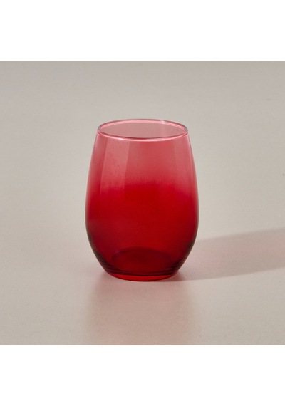 Raklee Larc 4'lü Meşrubat Bardağı - Kırmızı - 350 Ml Renkli