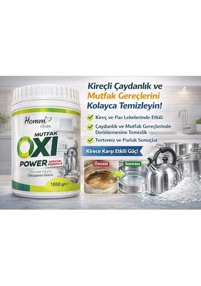 Oxı Power Mutfak Kutu 1050 G