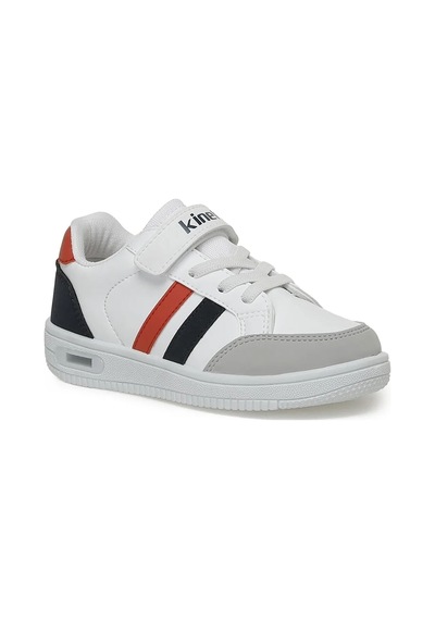Kinetix Malıbu Pu Boy 3pr Erkek Çocuk Sneaker Beyaz Beyaz