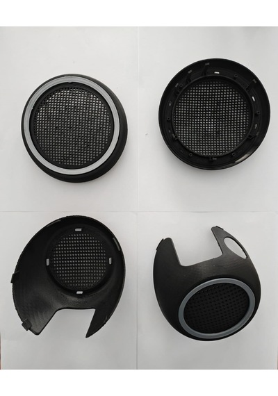 Mini Cooper S R55 R56 R57 R58 R59 Ön Kapı Üst Alt Hoparlör Kapağı 4 Lü Tam Set 51412753333 51412756567