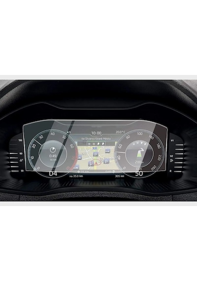 Skoda Superb Dijital Gösterge Nano Glass Ekran Koruyucu
