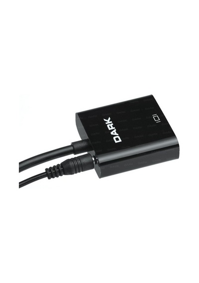 Dark Dijital Hdmı To Analog Vga Ve Ses Aktif Dönüştürücüsü (Dk-Hd