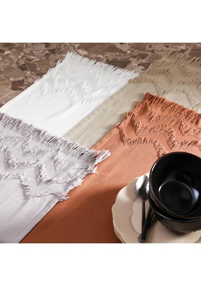 Nova Runner Beyaz 40x150 Cm Çok Renkli