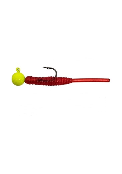 Kendo Hook Worm Cy091 Jighead+lrf Silikonu 1.5gr+4.5cm