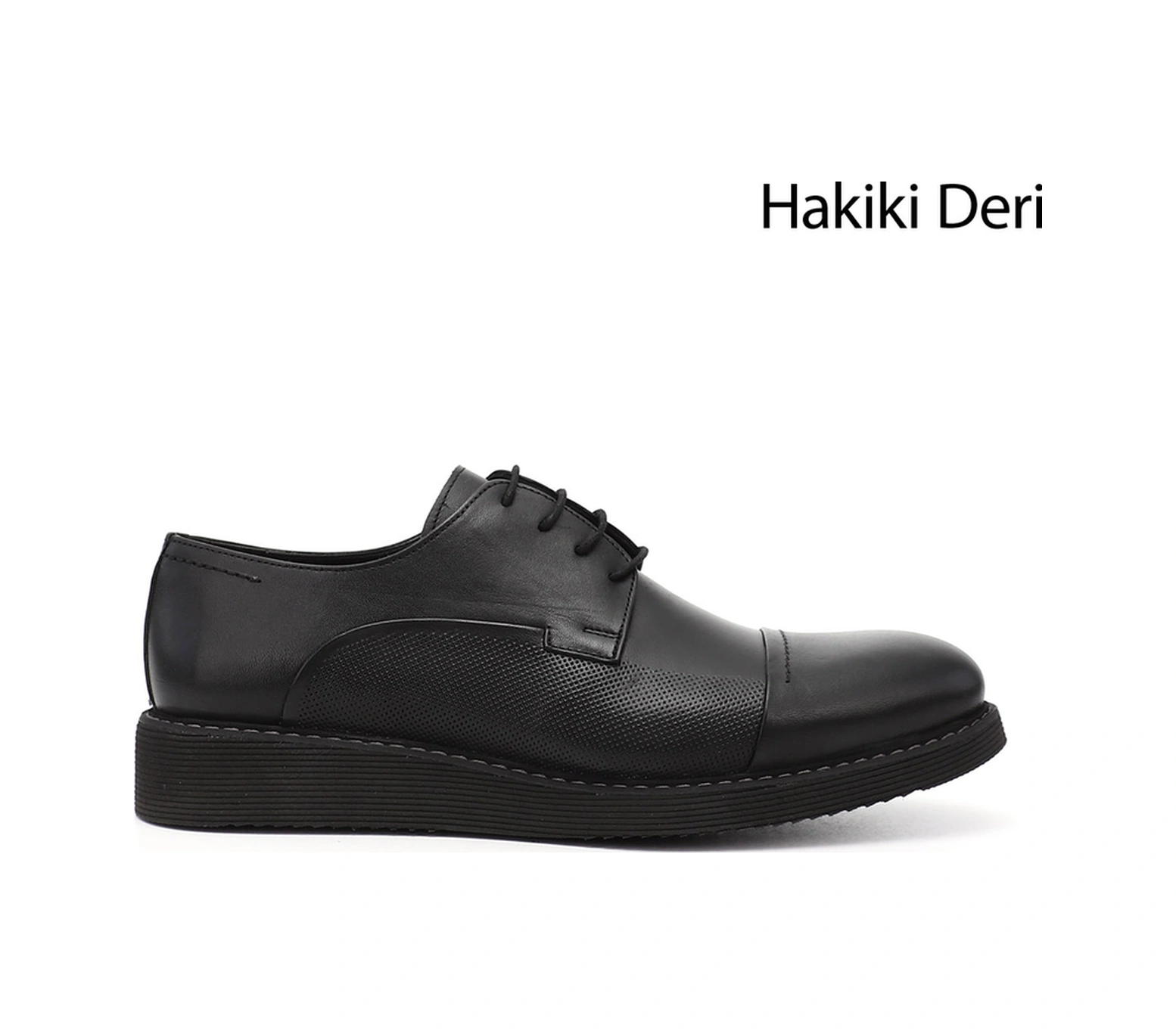 Gönderi(R) Gönderi R Erkek Siyah Bağcıklı Hakiki Deri Klasik Ayakkabı Ddma64901935 Siyah