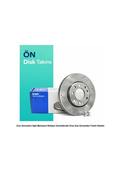 Delphi Mercedes A Serisi Ön Fren Disk Takımı (2018-2025)