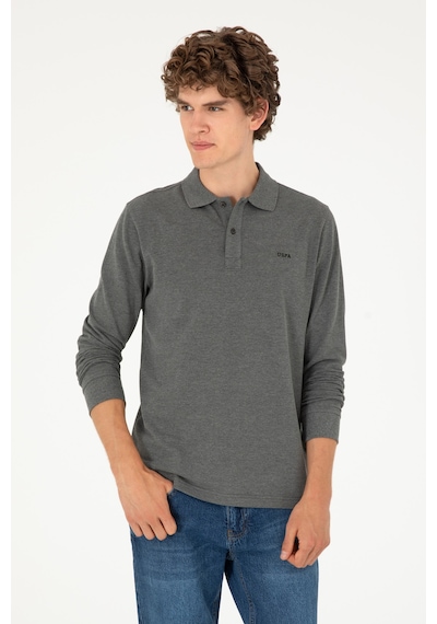 U.s. Polo Assn. Erkek Antrasit Melanj Sweatshirt 50295169-vr081 Antrasit Melanj