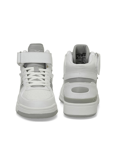 Kinetix Wılmo Pu Hı 5fx Beyaz Unisex High Sneaker Beyaz-a Grı Çok Renkli