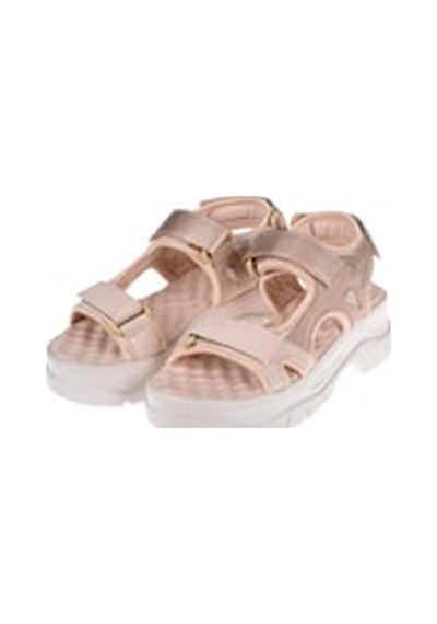Sms Cırtlı Comfort Kadın Sandalet Sms-4740 Bej