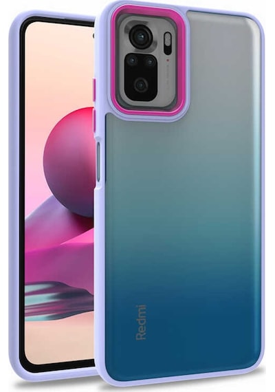 Xiaomi Poco M5S Kilif Zore Flora Buton,Kenar Çevresi Renkli Kilif 559360906