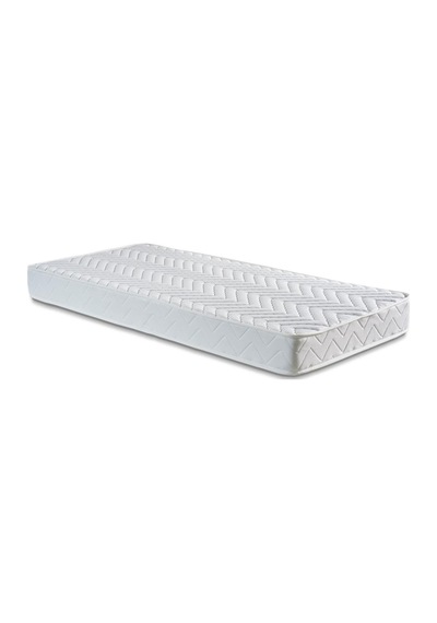 Niron Budget Yatak Seti 90x190 cm Yatak Baza Başlık Takımı - Tek Kişilik Sert Ortopedik Yatak, Baza ve Başlık