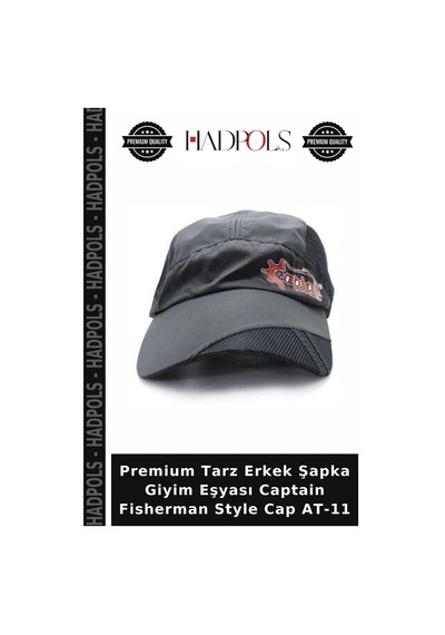 Hadpols Premium Tarz Erkek Şapka Giyim Eşyası Captain Fisherman Style Cap At-11 Çok Renkli