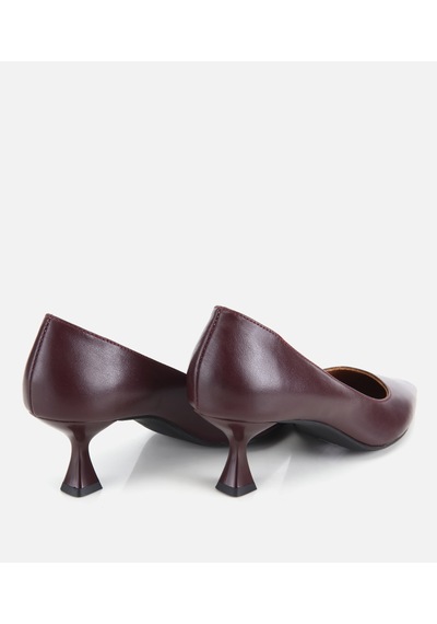 Hotiç Kadın Deri Bordo Klasik İnce Topuklu Stiletto 01ayh336230a780 01ayh336230a780