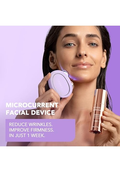 Foreo Bear 2 Advanced Lifting & Toning Microcurrent Facial Device - Anti Aging Face Sculpting Tool - Instant Face Lift - Firm & Contour - Non-ınvasive Skin Care Tools - Lavender