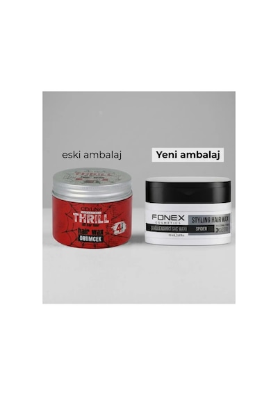 Fonex Styling Hair Spider Örümcek Wax Parfüm Kokulu 150 Ml