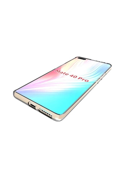 Huawei Mate 40 Pro Kilif Seffaf Silikon Hibrit Case 390885586
