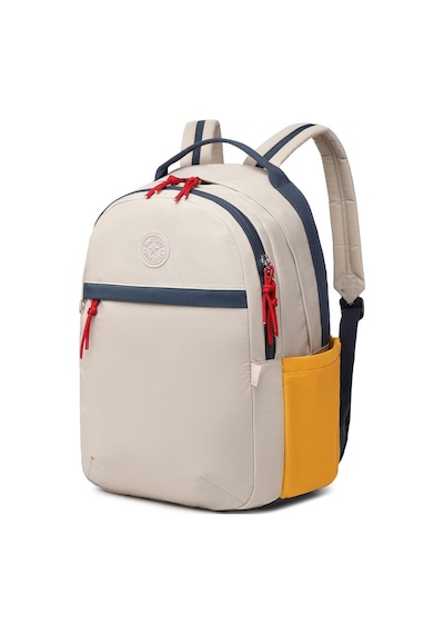 Smart Bags Smartbags Büyük Boy Uniseks Sırt Çantası 2022-3182 Bej Hardal Laci Bej Lacivert