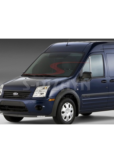 S-Dizayn  Ford Connect Krom Kelebek Cam Çıtası 2 Prç 2009-2014