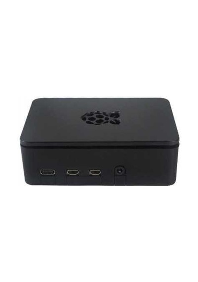 Robotistan Raspberry Pi 4 Plastik Muhafaza Kutusu - Siyah (Raspbe