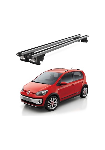 Venüs Volkswagen Up Cross 2013 Ve Sonrası Uyumlu Gri Ara Atkı Port Bagaj Tavan Barı