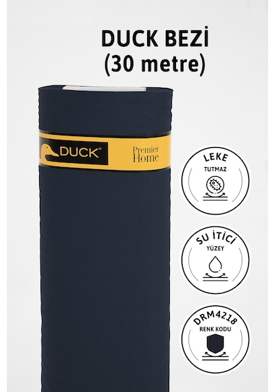 Premier Metrelik Duck Keten Kumaş Su İtici Bez 30 Metre Drm4218 - Lacivert