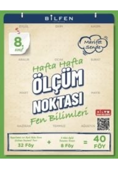 8.sınıf Fen Bilimleri Hafta Hafta Ölçüm Noktası