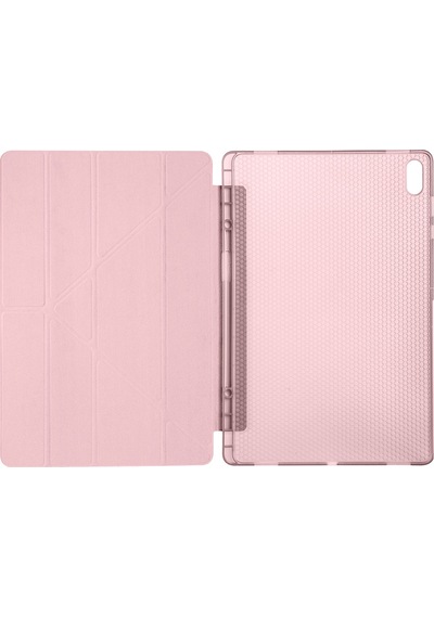 Samsung Uyumlu Galaxy Tab S11 Ultra Kılıf Tri Folding Kalem Bölmeli Standlı Arka Kapak