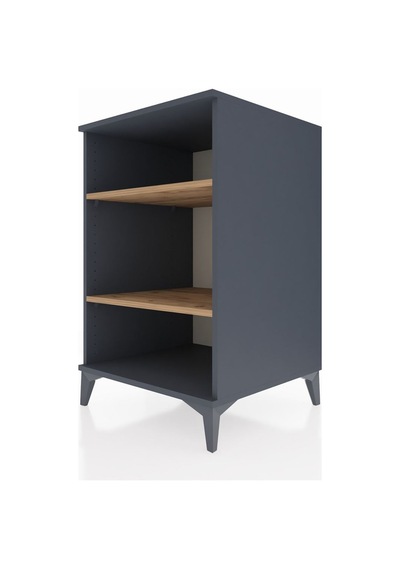 Kronos Komodin 2 Raflı 60x59x96 Antrasit-çam Antrasit