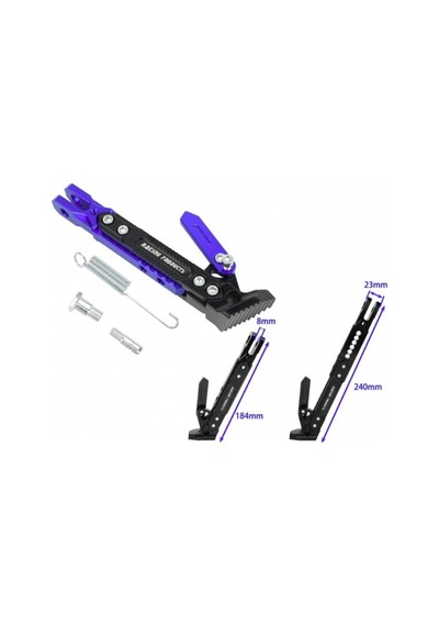 Gear5 Yan Sehpa Set Ayarlı Üniversal Mavi