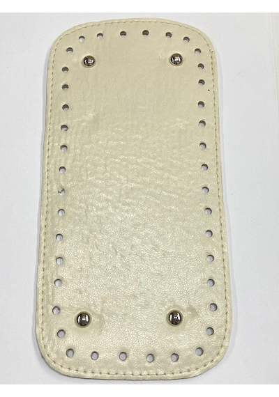 Karantuhafiye Çanta Tabanı / Büyük Boy / 12x25 Cm Krem Krem