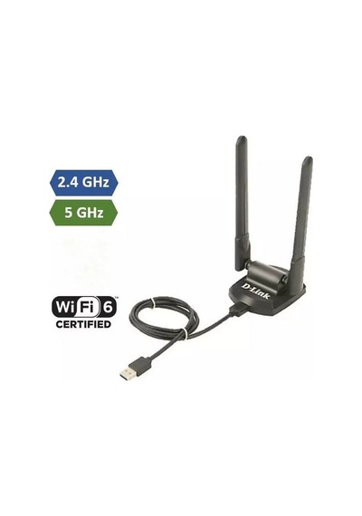 D-lınk Dwa-x1852/eu Wıreless Ax1800 Wı-fı 6 Usb Adaptör