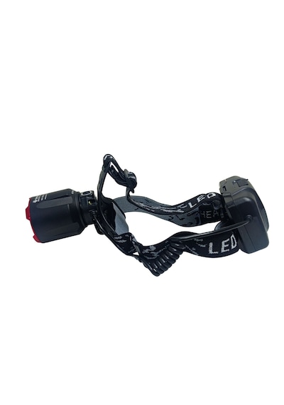 Gold Silver Gs-2090 40w 4000 Lümen Zoomlu Şarjlı Led Kafa Lambası Feneri 3 Pilli 9600 Mah Siyah