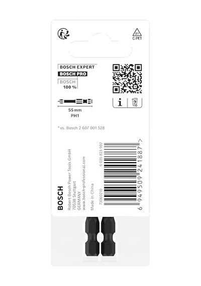 2x Pro Phillips Impact Uç 120 X 50 Mm, Professional Aksesuar Vidalama, Vidalama
