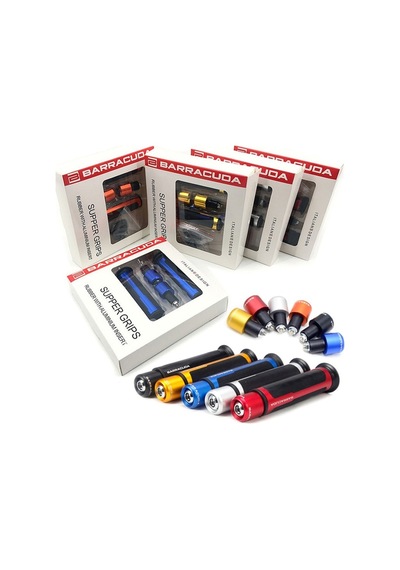 Barracuda Elcik Kırmızı Motosiklet Elcik Set Ve Denge Topuzları