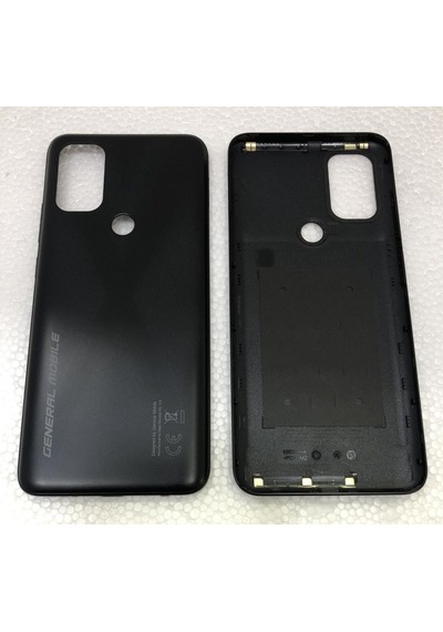 Gmr General Mobile Gm 21 Plus Kasa Arka Kapak Pil Kapağı Siyah