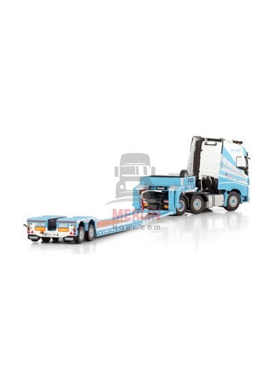 1/50 Cepelludo Volvo Fh5 6x2 Twın Steer Euro Px Low Loader - 2 Axle Lowbed