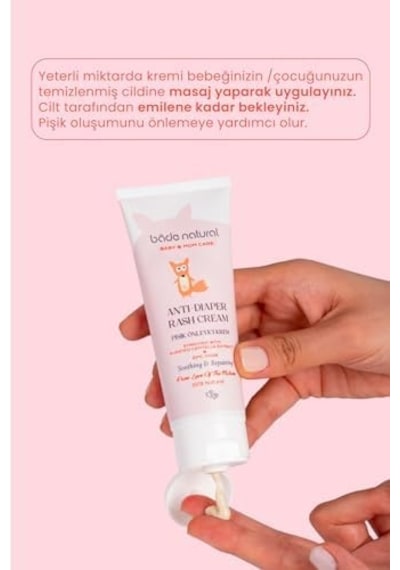 Bade Natural Pişik Önleyici%100 Doğal Krem 75 Ml